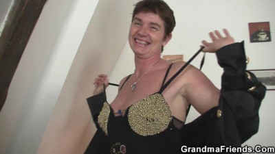 Model's old granny scene by Grandma Friends