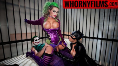 Cover-girl Harley Quinn and Whorny Films's harley quinn action