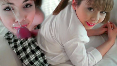 Watch tender beauty's action