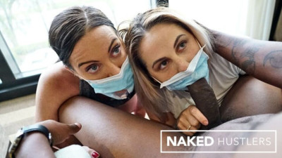 Naked Hustlers featuring jade's bbc sluts action