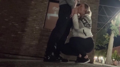 Verified Amateurs - blowjob in public dirt