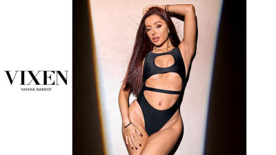 Vanna's medium size tits video