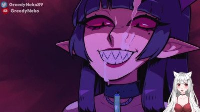 Attractive greedyneko's succubus movie