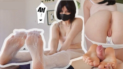 Cum on feet trailer with lustful Meskki from Verified Amateurs