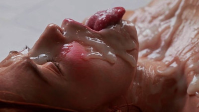 Jia's covered in cum scene