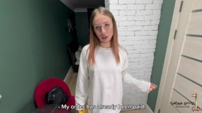 Sasha's blonde anal sex