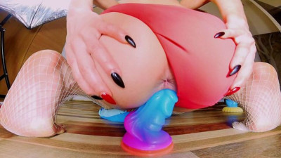 JulyLuane's long nails fetish clip