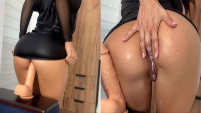 Verified Amateurs featuring Candyluxxx's big toy dirt