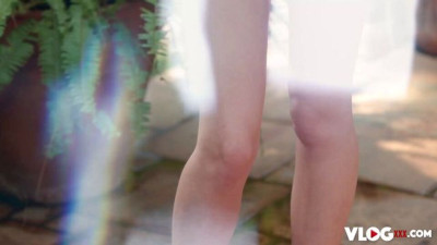 VLog XXX - blonde video