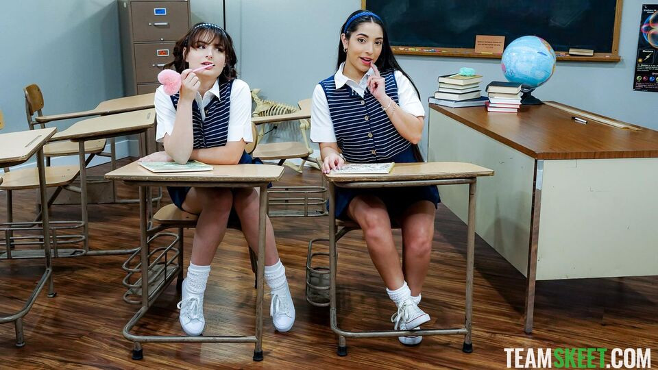 Facial sex with provocative Madison Wilde and Evie Christian from Innocent High Free Porn Videos | BestPornHubs.