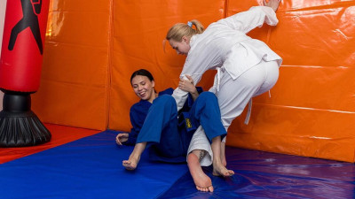 Katy and Elloise's natural tits trailer